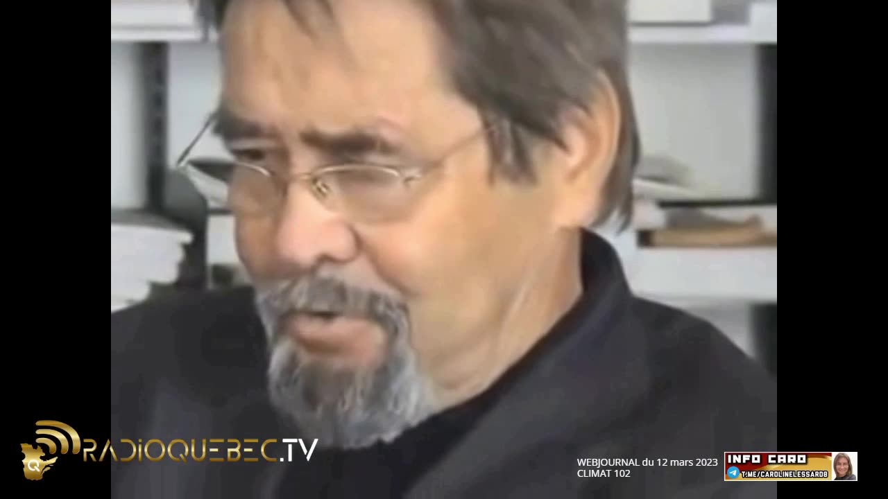 Extrait du WEBJOURNAL de RADIO-QUÉBEC du 12 mars 2023 - CLIMAT 102 - Marcel Leroux