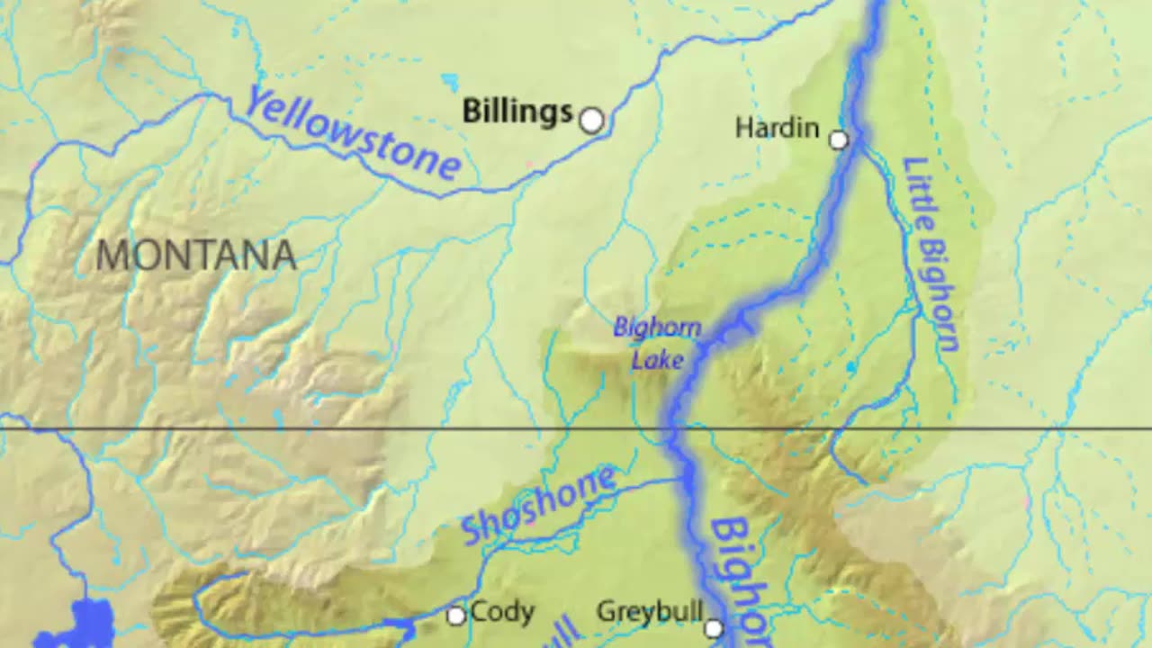 1st Fort in Montana - at the Bighorn River and Yellowstone Rivers - Pictograph caves-5-21-23