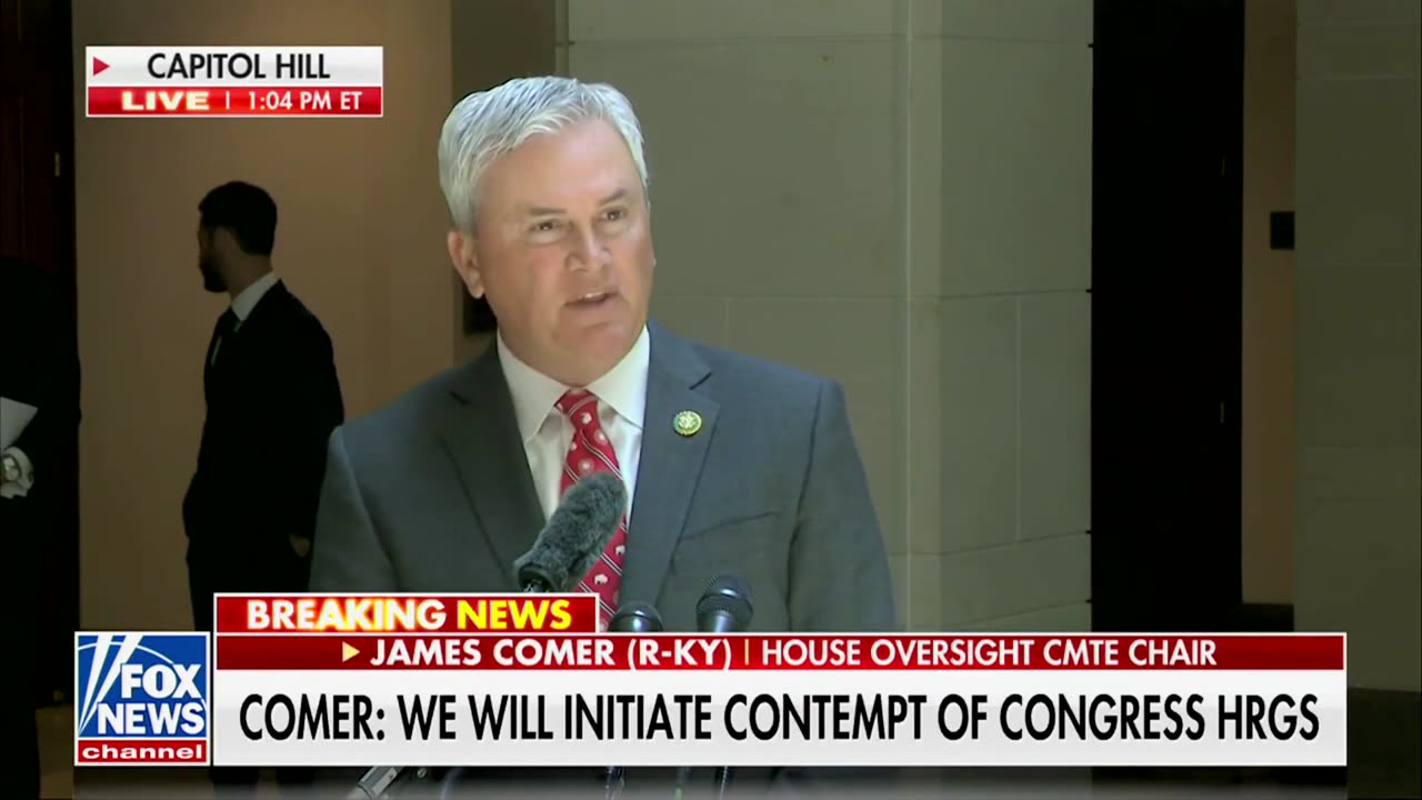 Chair James Comer: FBI Doc "Suggests A Pattern Of Bribery ... Money Laundering" By Biden Family