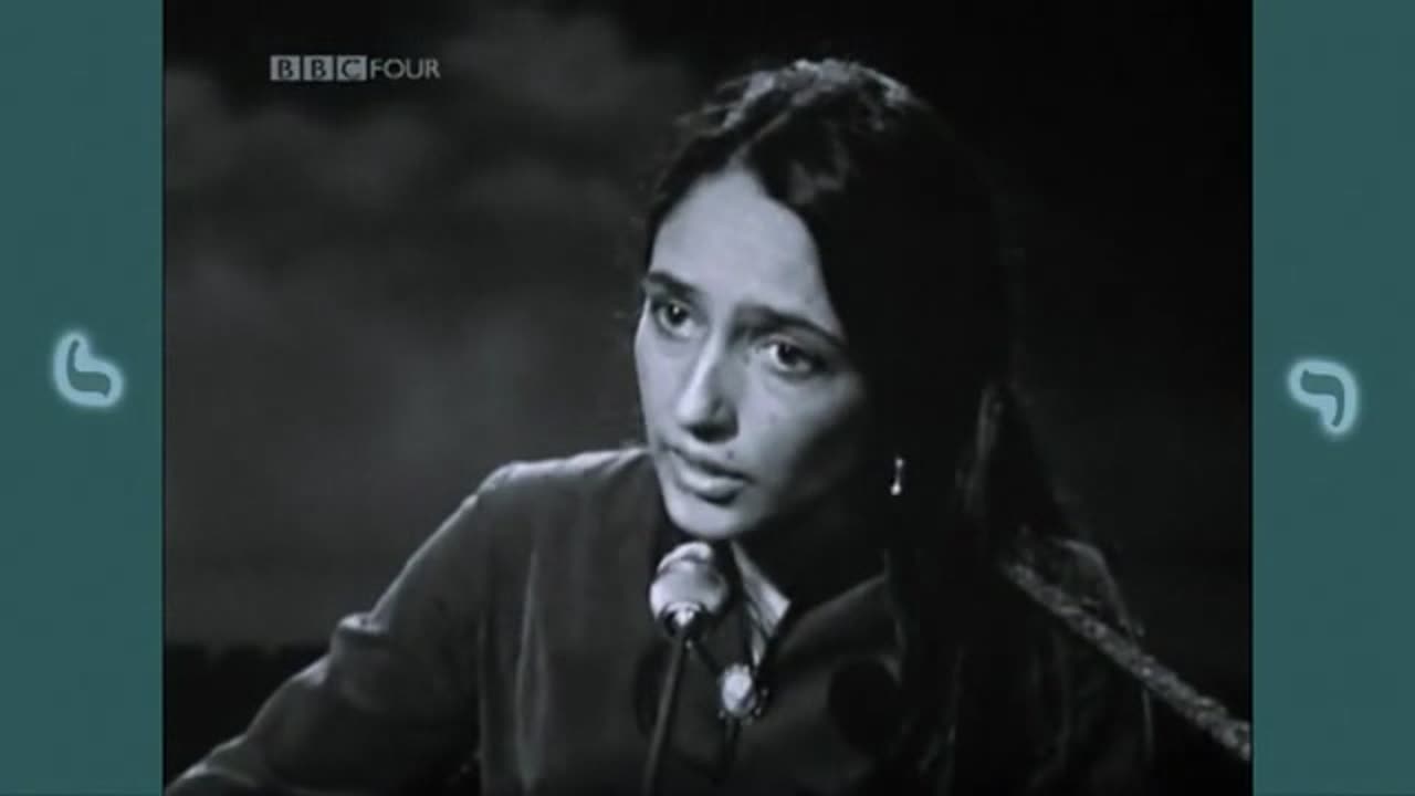 500 MILES vintage live BBC TV performance by Joan Baez circa 1965