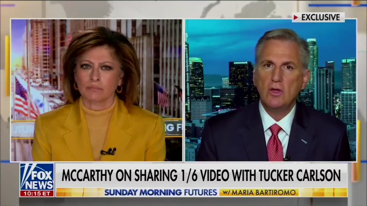 The January 6 committee was not honest with us.” Speaker McCarthy DEFENDS giving Tucker