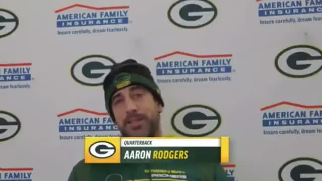 Aaron Rodgers on NFL MVP voter who said he wouldn't vote for him