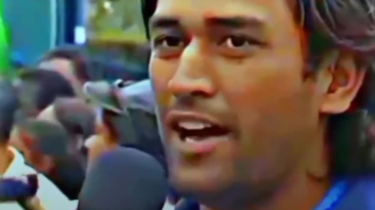 Ms dhoni in long hair 💓😘