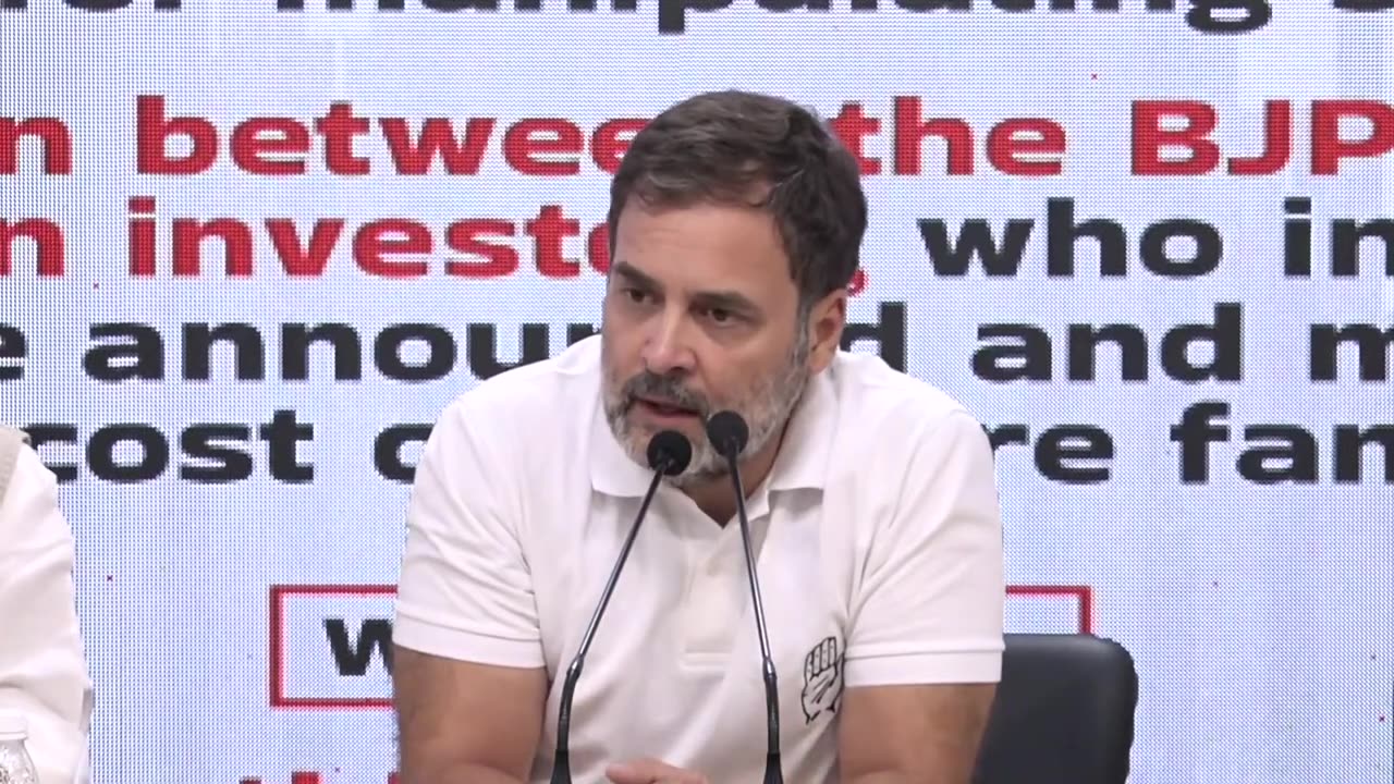 Press Conference at AICC HQ_ Delhi _ Rahul Gandhi