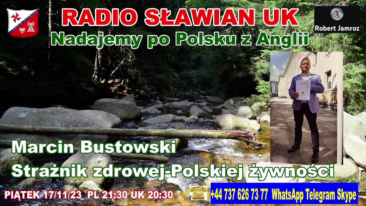 Marcin Bustowski Strażnik zdrowej - Polskiej żywności.