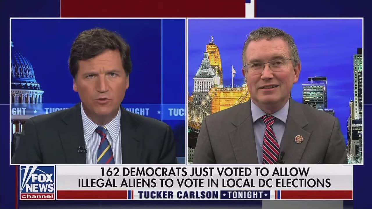 Democrats vote to allow illegal aliens to vote in our elections.