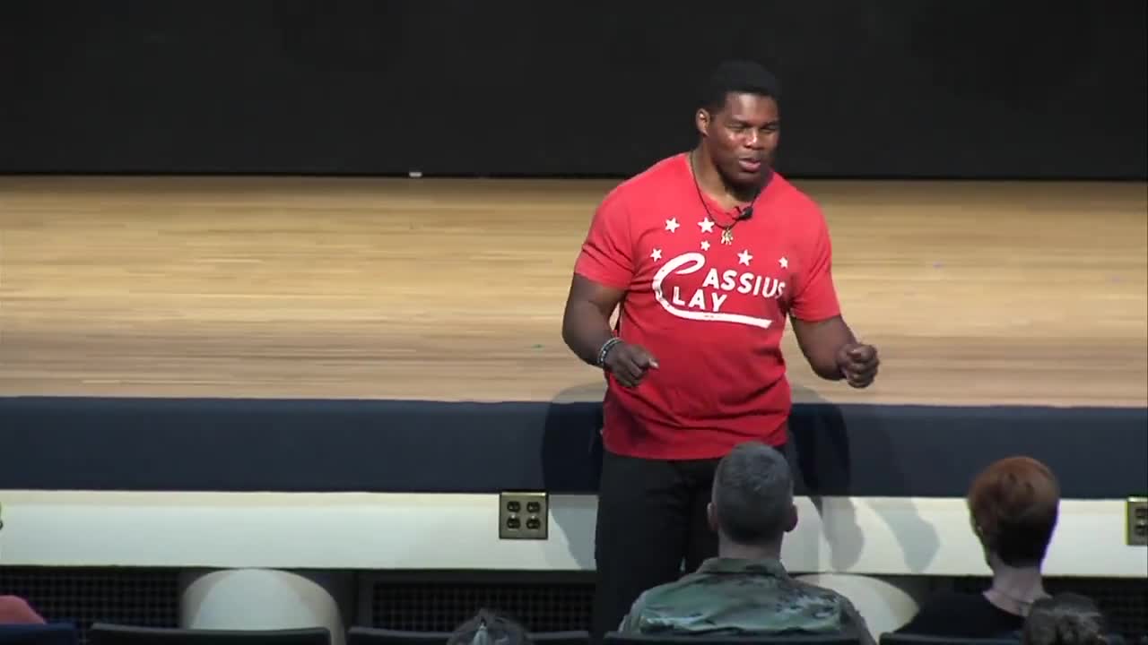 Herschel Walker said he feels “like a dirty old man”