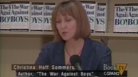 Chritina Hoff Sommers: The War Against Boys How MIsguided Feminism is Harming Our Young Men