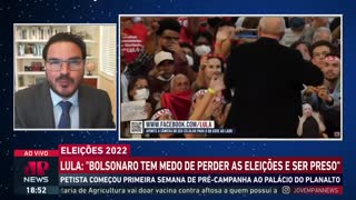 Experiente em cadeia, Lula diz que Bolsonaro está com medo de ser preso