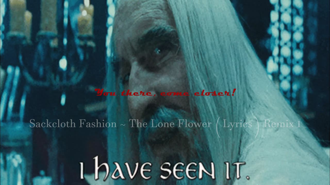 Sackcloth Fashion ~The Lone Flower ( Lyrics ) Remix 2