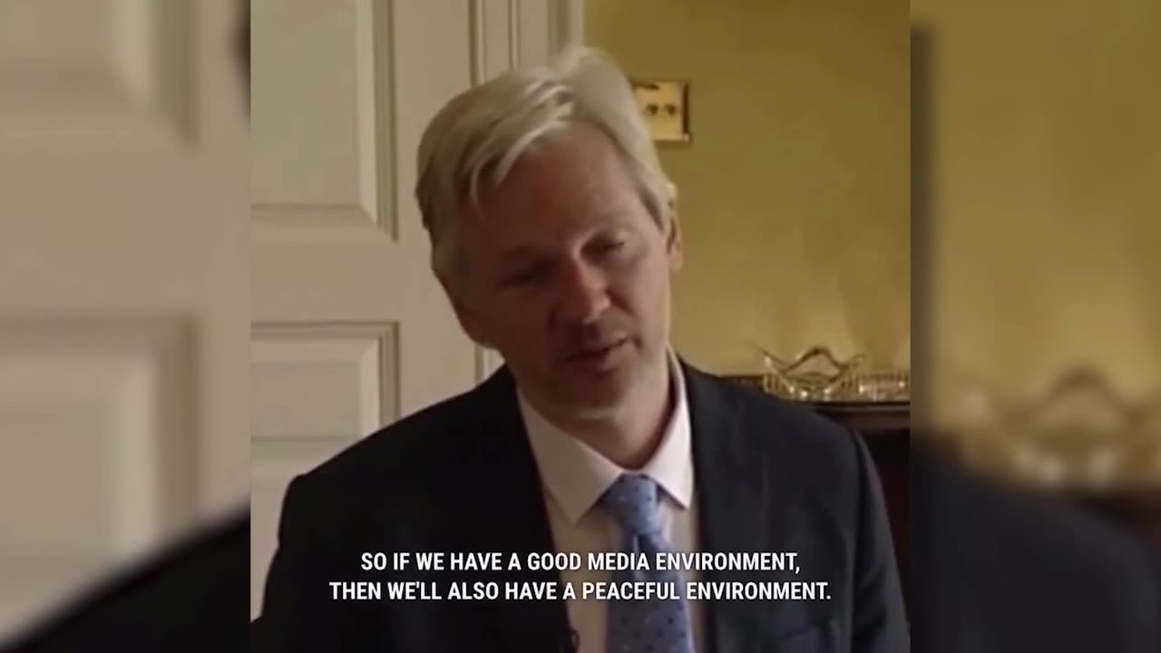 JULIAN ASSANGE ON MEDIA LIES