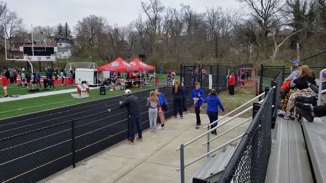 4.2.22 - Boys 400m Dash @ Holmes HS (Multiple Heats)