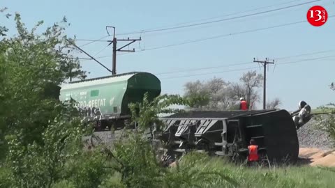 Crimea official says rail traffic suspended after derailment, no casualties reported