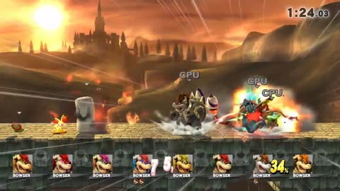 Super Smash Bros 4 Wii U Battle389