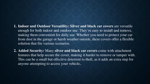 Get Silver & Black Car Covers Call Us:+91 97113 93973