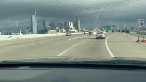 Cool view of Dallas this morning