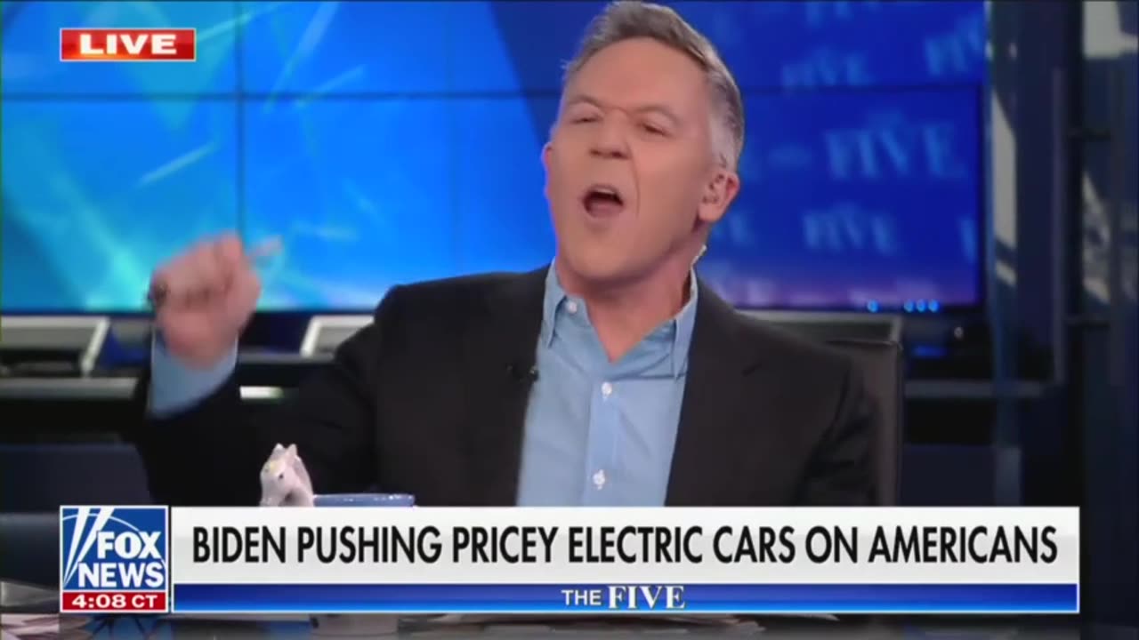 Greg Gutfeld NUKES Geraldo Rivera Over Biden's Electric Vehicle Policies