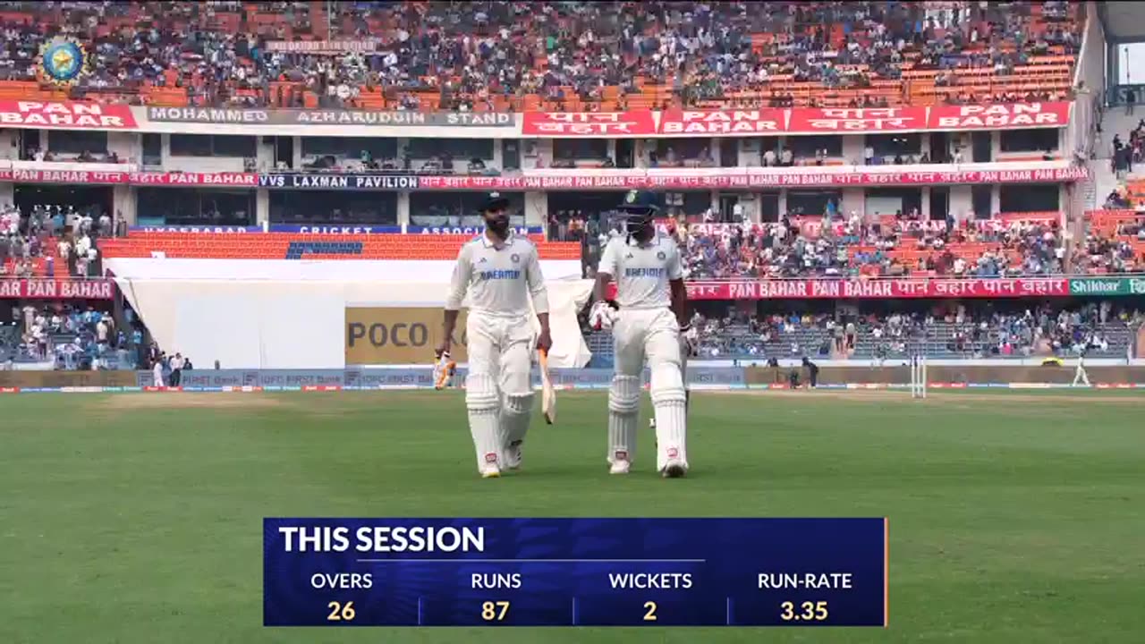 India versus England 1nd test day 2 session 2 highlights