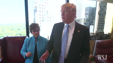 Donald Trump's Tour of His Manhattan Office