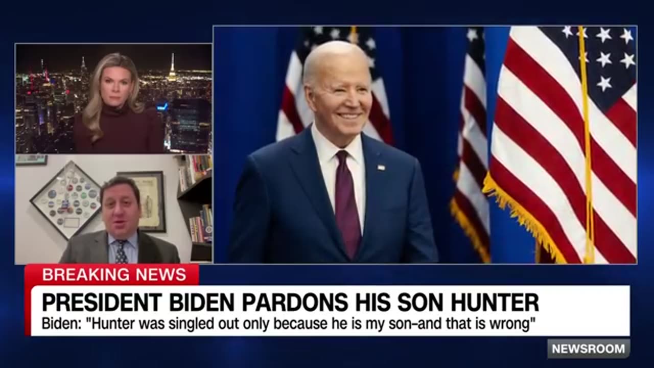 President Biden pardons his son Hunter Biden