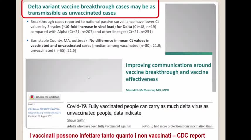 Il prof. Bizzarri sui vaccini. Straordinario! Diffondete ovunque.