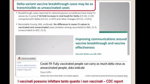 Il prof. Bizzarri sui vaccini. Straordinario! Diffondete ovunque.