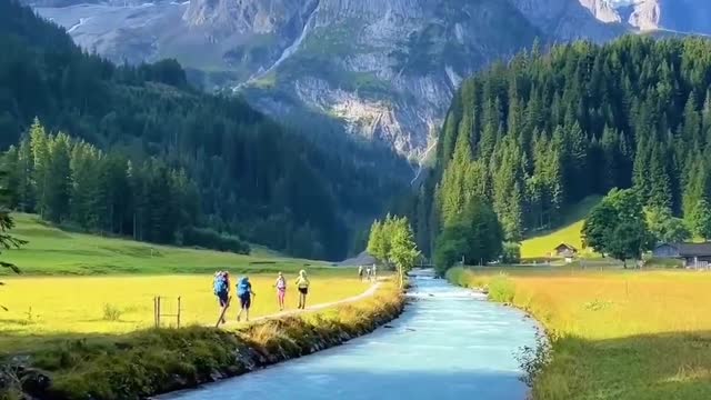 mountain view! ⛰️ At the foot of the Engelhörner, Dossen, Wellhorn