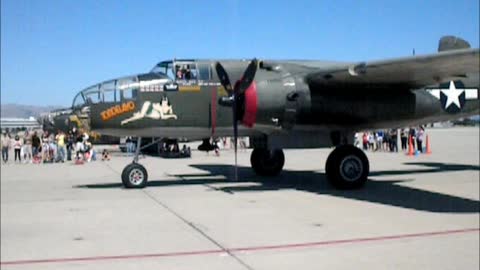 Collings Foundation Historic planes at Moffett Field