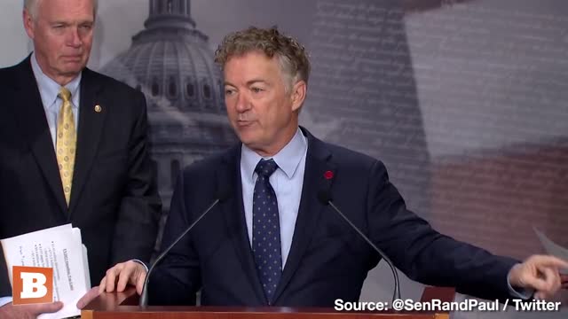 Rand Paul Rips $1.7 Trillion, 4K+ Page Omnibus “ABOMINATION” Released “In the Dead of Night”