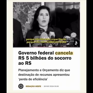 Passou-se um ano e até agora não enviaram nem uma moeda de 1 centavo para o Sul