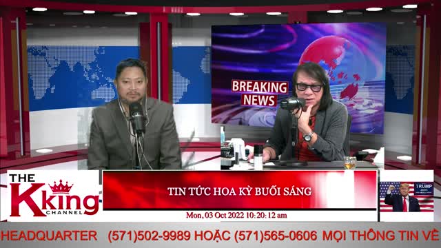 TIN TỨC HOA KỲ BUỔI SÁNG - 10/03/2022 - The KING Channel