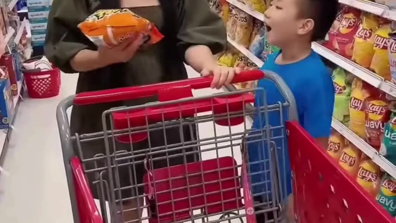 Food Shopping with Mom Parody!