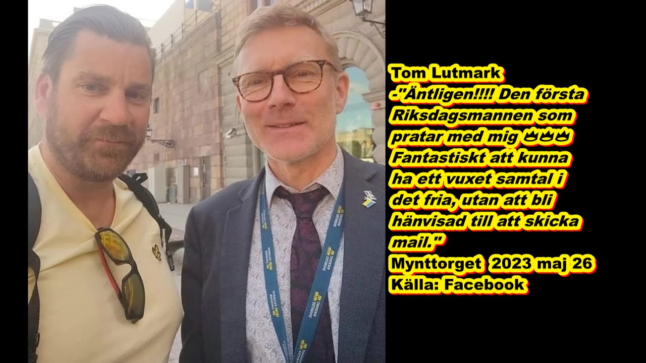 Lutmark träffar Riksdagsledamot
