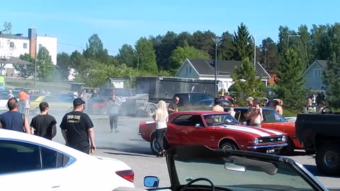 12th.ISO Länsi-Uusimaa Cruising 2018 BURNOUTS