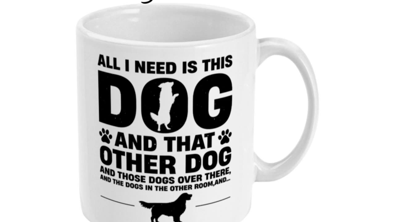 Dog Lovers Mugs by Welovit - 11oz / 325ml ❤️