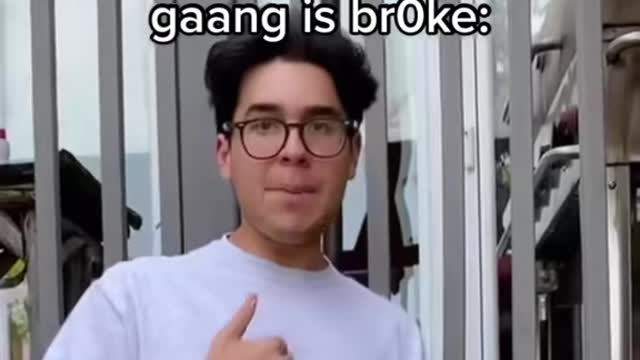 BR0KE PEOPLE SHOULD NEVER LAUGH