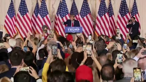 WATCH: Donald Trump announces he is running for president in 2024