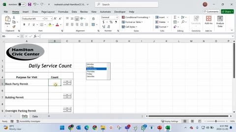 Excel level 02 - Project 7-6