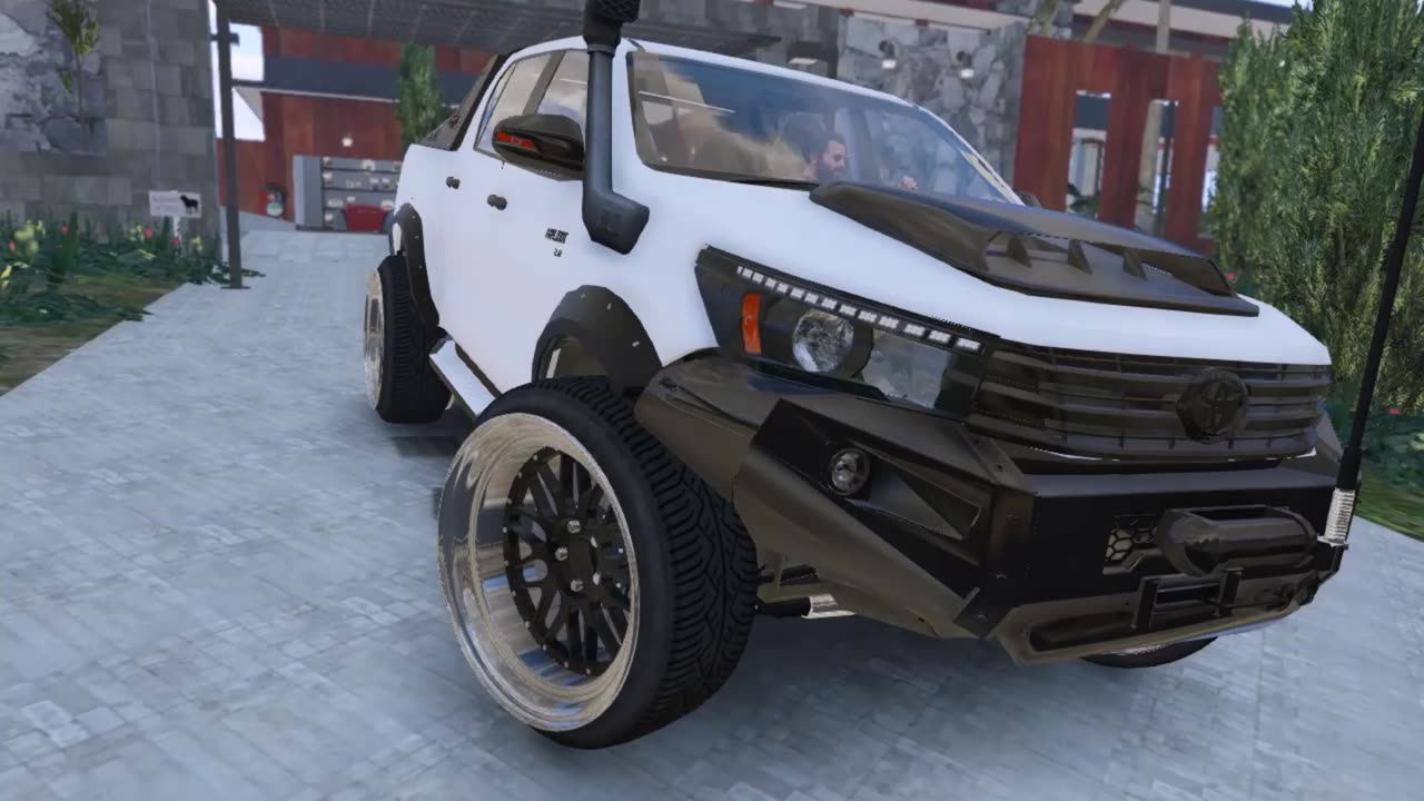 Toyota Hilux Revo Modified | GTA V | Gaming