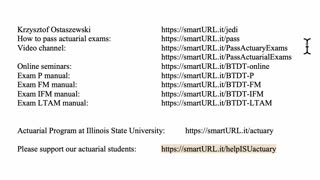 Exam LTAM exercise for November 25, 2021