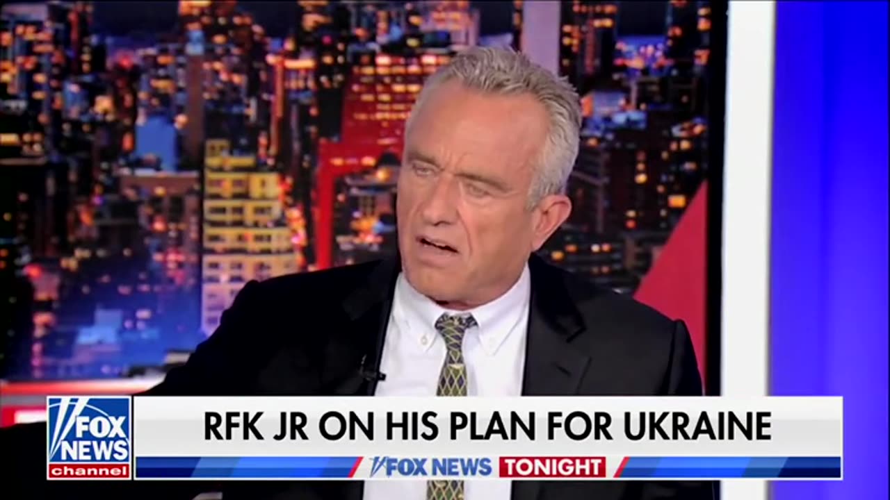 RFK Talks Ukraine And Russia Conflict On 'Fox News Tonight'