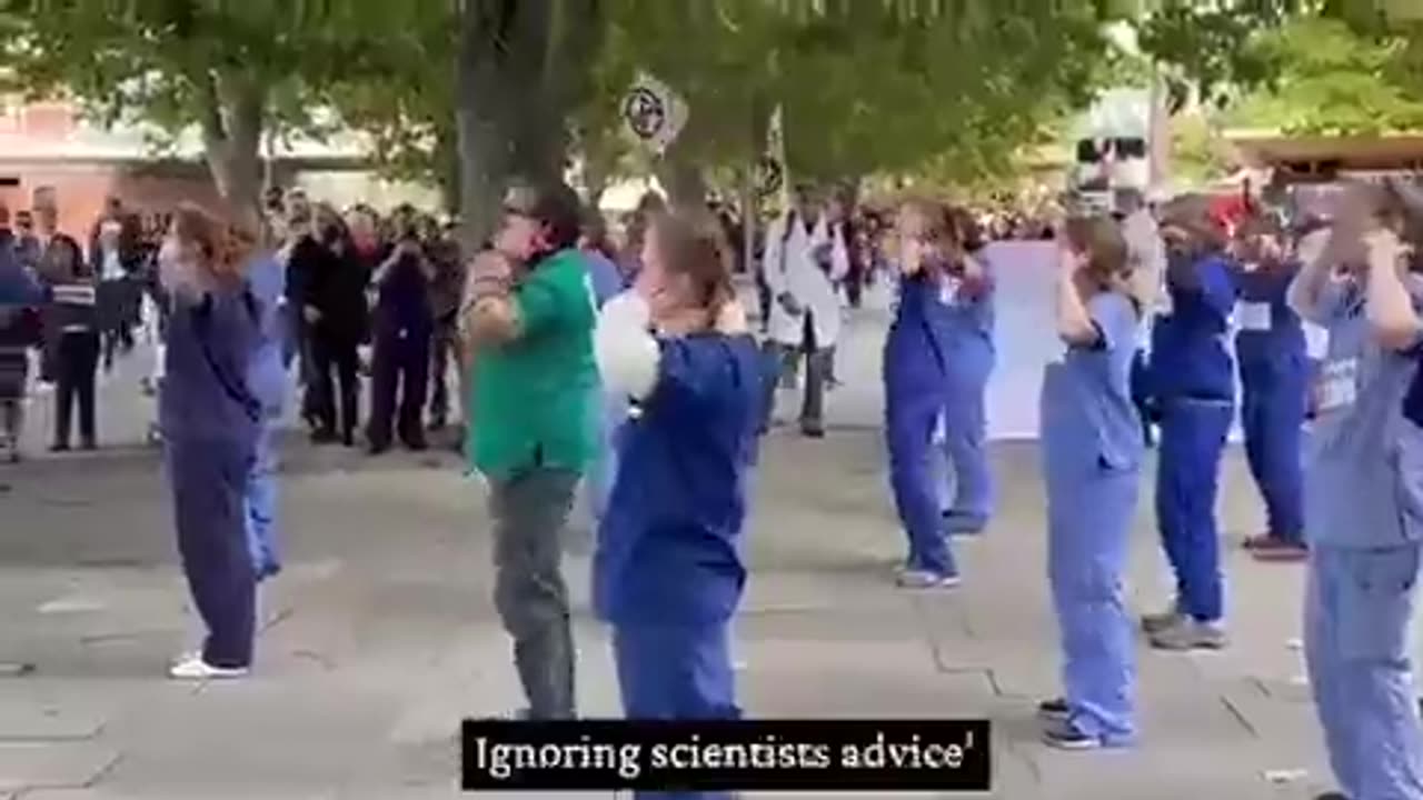 The world famous TikTok dancing nurses are back!