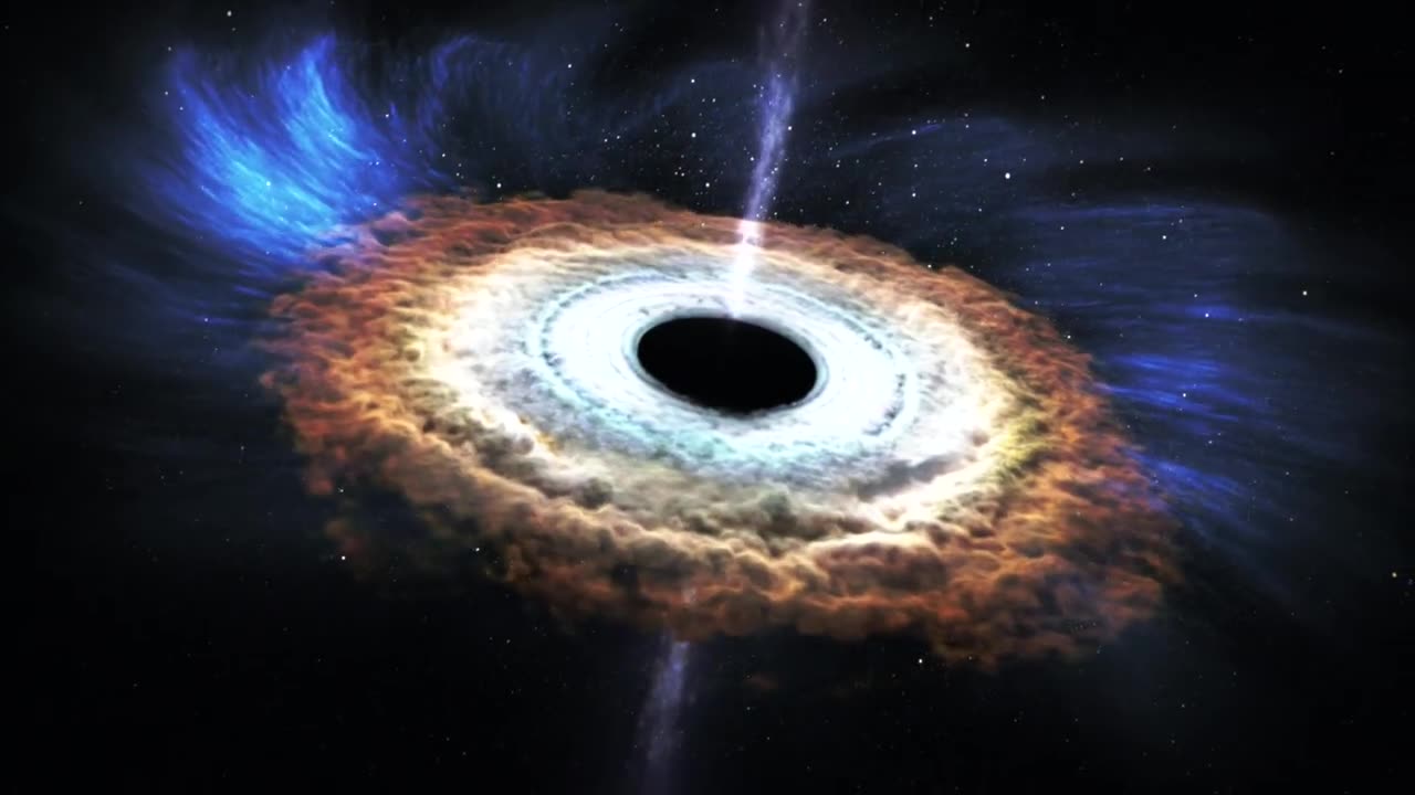 Massive Black Hole Shreds Passing Star