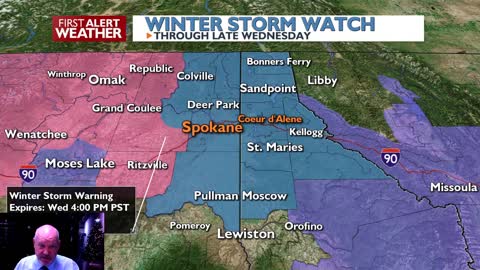 Sun and Cold to Clouds and Heavy Snow Tonight