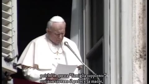 Discorso sulla famiglia di Giovanni Paolo II