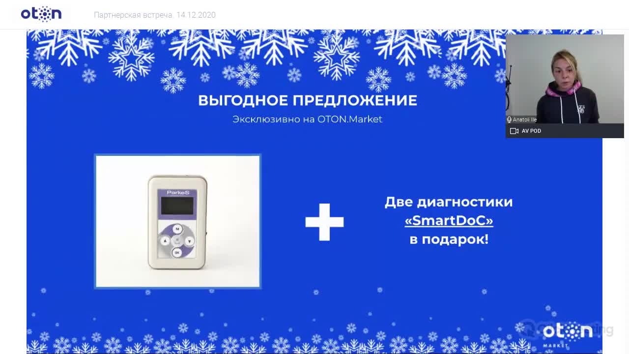 Партнерская встреча Oton 14.12.2020