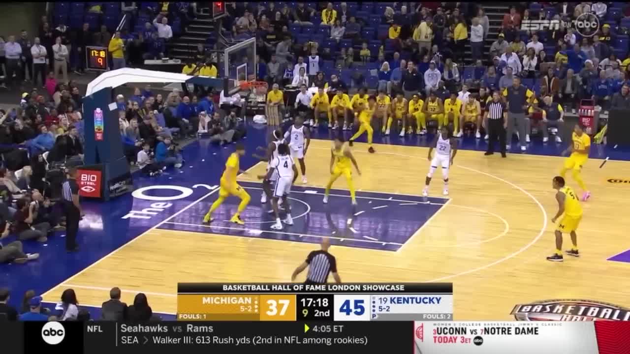 Kentucky vs. Michigan | Highlights | Big Ten Men's Basketball | Dec. 4, 2022