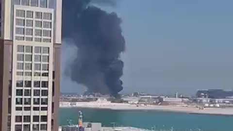 Fire near FIFA 'fan zone' in Qatar