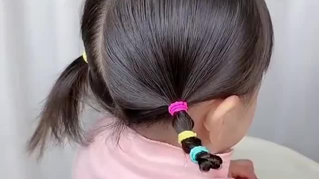 Cute baby hair 💗👣