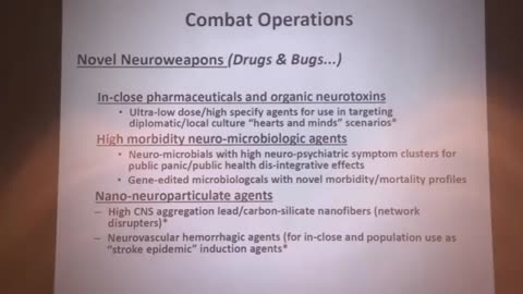 COMBAT OPERATIONS 'NANOBUGS'...